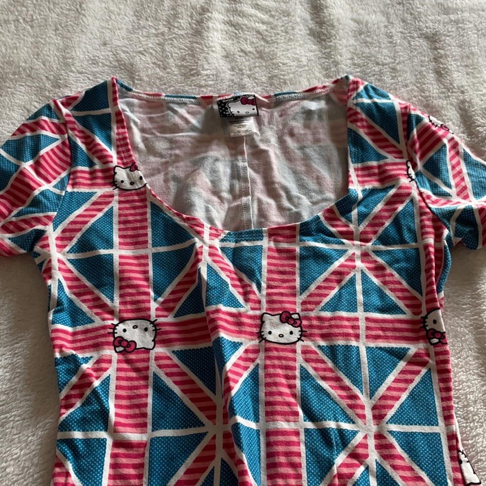 Colorful Patterned Women's Dress - Picture 5 of 8